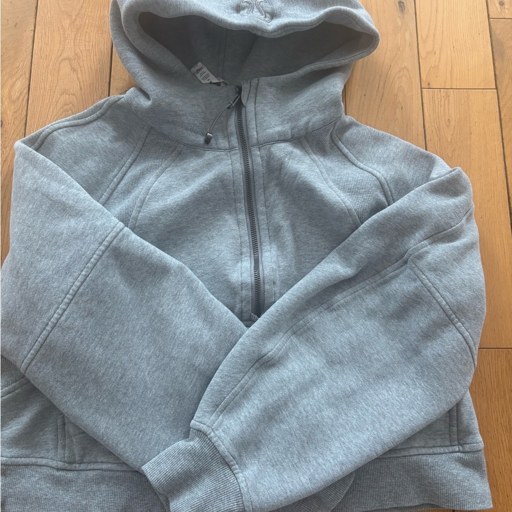 Lululemon Half Zip Scuba Grey
